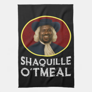 Shaquille Oatmeal Funny Meme Kitchen Towel
