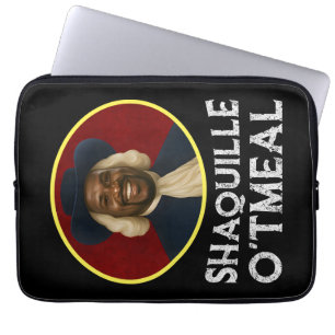 Shaquille Oatmeal Funny Meme Laptop Sleeve