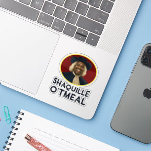 Shaquille Oatmeal Funny Meme Sticker