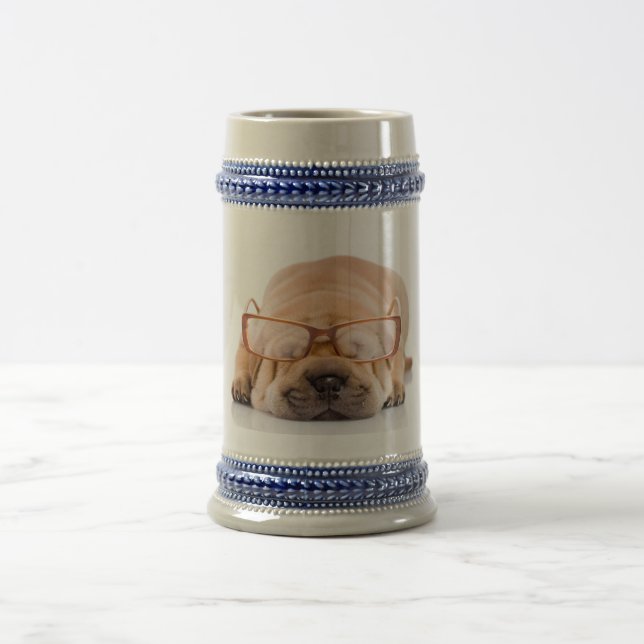 Shar Pei Beer Stein (Center)