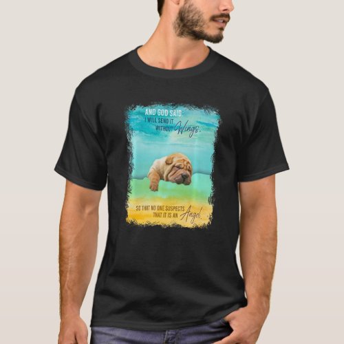 Shar Pei  Birthday For Kids Teen Adult Love Dog T_Shirt