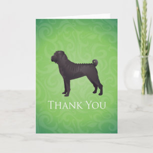 Shar Pei Dog Breed Thank You Card