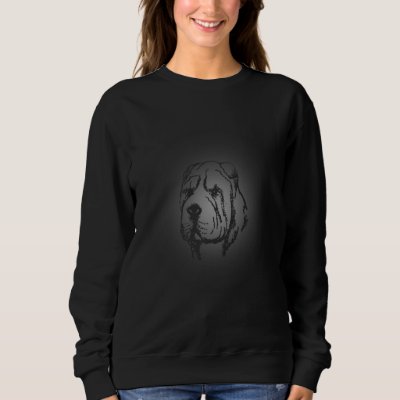 Shar Pei dog     for men women Sweatshirt