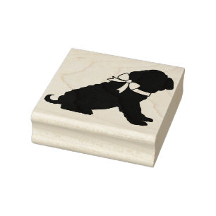 Shar Pei Dog Puppy Rubber Stamp