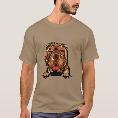 Shar Pei DOG  T_Shirt