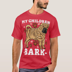 Shar Pei Funny Dog Dad Mom T-Shirt