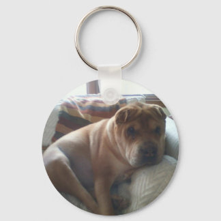 Shar-Pei Keychain