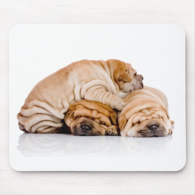 Shar Pei Mouse Pad (Front)