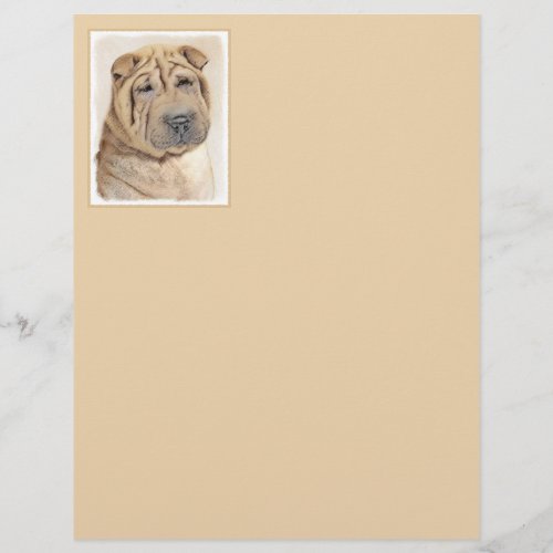 Shar Pei Painting _ Cute Original Dog Art