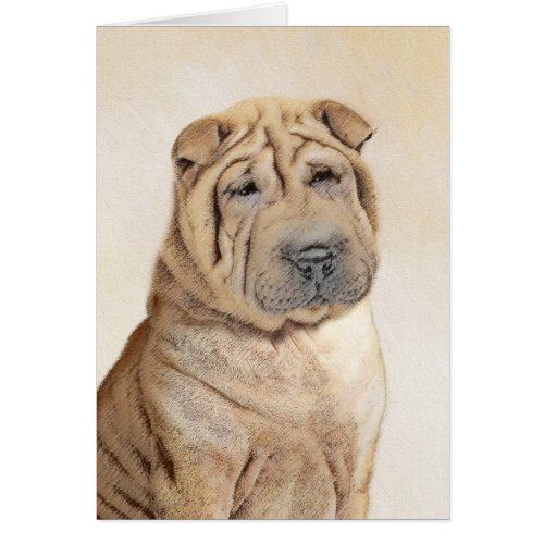 Shar Pei Painting _ Cute Original Dog Art