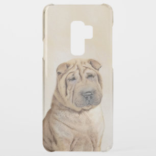 Shar Pei Painting - Cute Original Dog Art Uncommon Samsung Galaxy S9 Plus Case