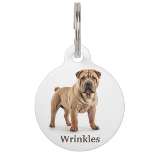Shar-Pei Personalize Pet ID Tag