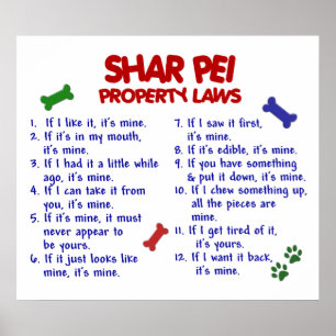 SHAR PEI PL2 POSTER