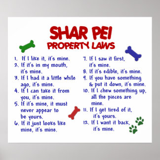 SHAR PEI PL2 POSTER
