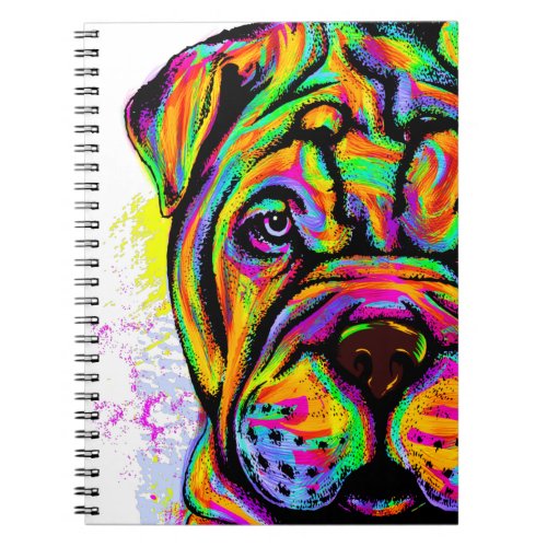 Shar Pei Puppy Dog Lifestyle Notebook