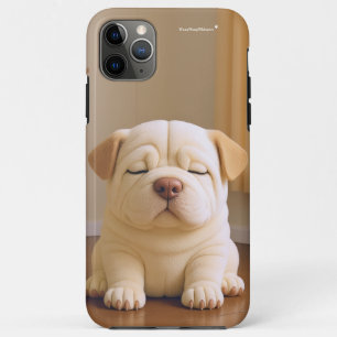 Shar Pei Puppy - Soft Serenity by WangWang iPhone 11 Pro Max Case