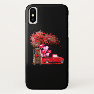 Shar Pei Sunglasses Hearts Tree Pickup Truck Lover iPhone X Case