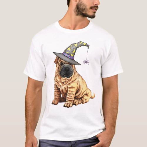 Shar Pei Witch T_Shirt