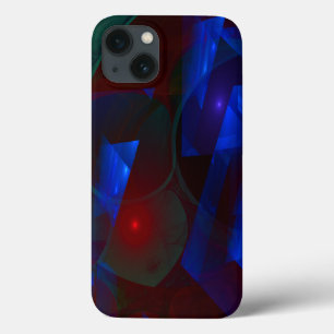 Shards 3D Flame Fractal iPhone 13 Case