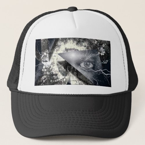 Shards of reality trucker hat