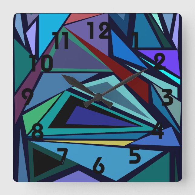 Shards Wall Clock (Front)