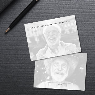 Share A Memory 2-Photo Memorial Card