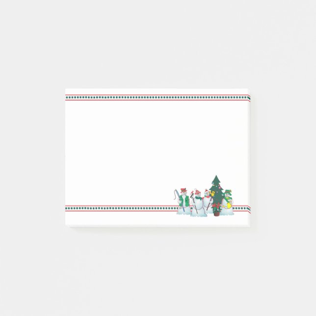 share a smile snowman 15v4 notepad (Front)
