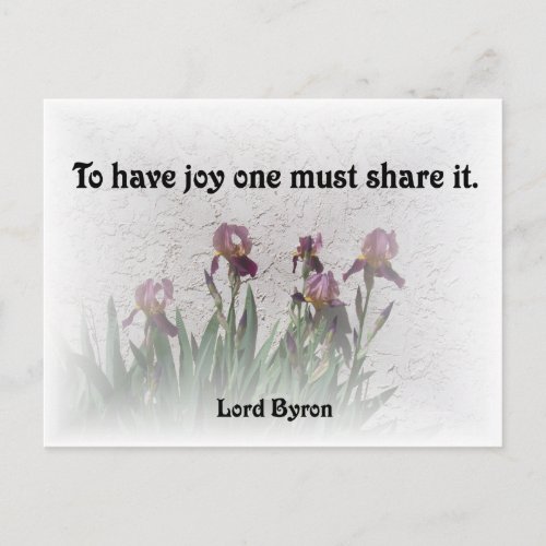 Share Joy Postcard