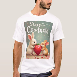 Share the Goodness – Dreamy Rabbit & Hamster T-Shirt