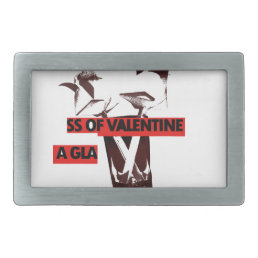 Share the love a glass of valentine peace.jpg rectangular belt buckle