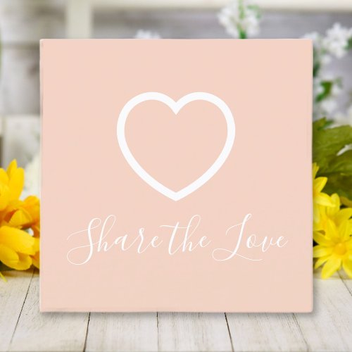 Share The Love Elegant Skin Pink Referral Card