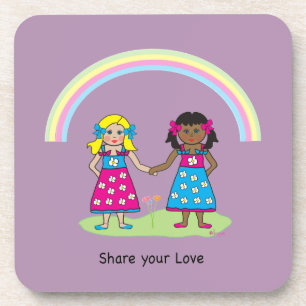 Share the Love - Equality for All Beverage Coaster