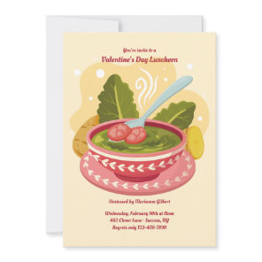 Share the Love Luncheon Invitation