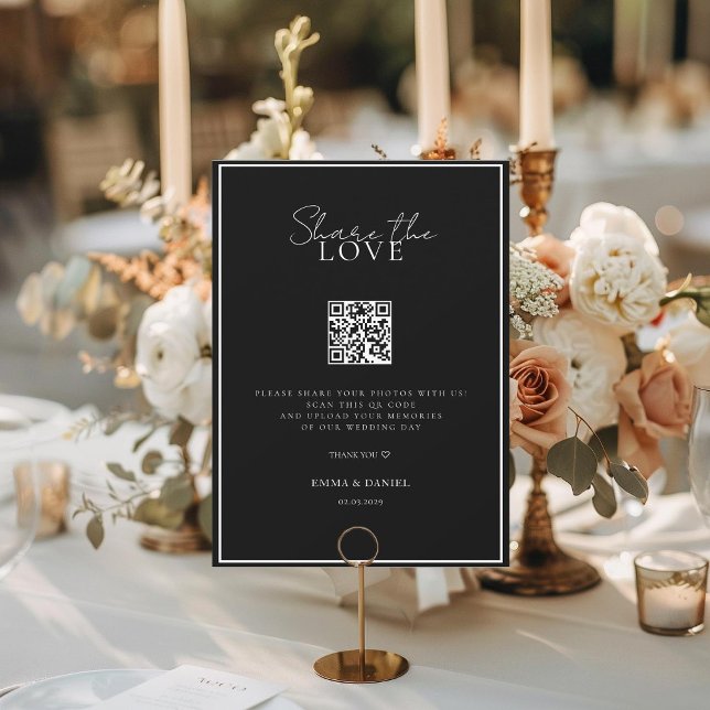 Share the Love QR Code White Wedding Galery (Creator Uploaded)