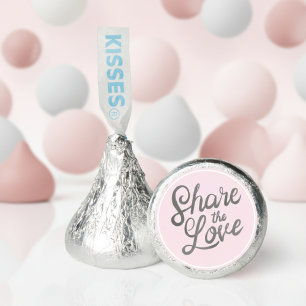 Share the Love Silver and Pink Hershey®'s Kisses®