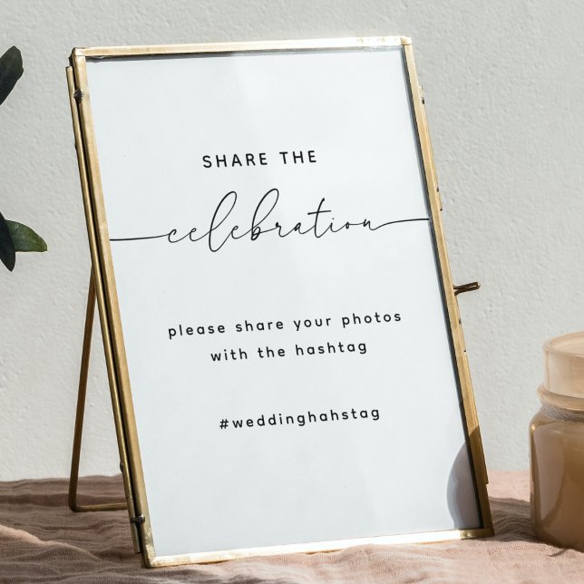 Share the love wedding hahshtag sign (Creator Uploaded)