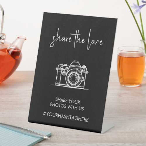 Share the Love _ Wedding Hashtag Photo Sign