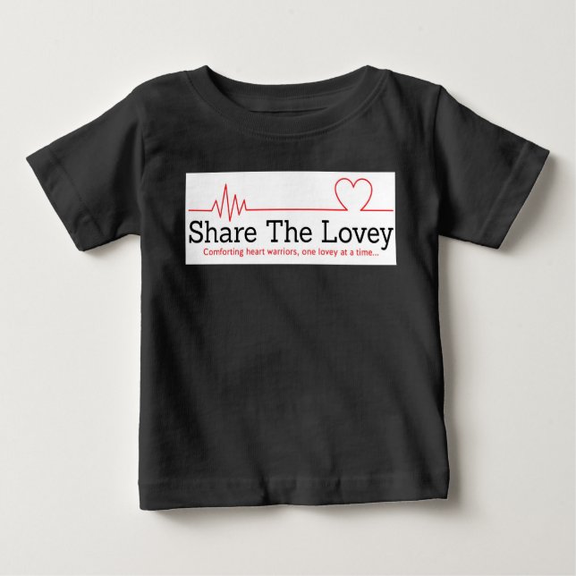 Share The Lovey Infant Raglan Shirt (Front)