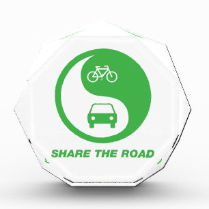 Share the Road Acrylic Award