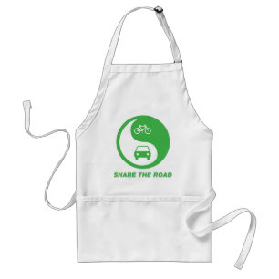Share the Road Adult Apron