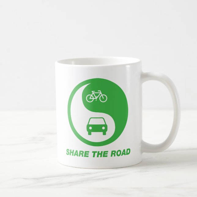 Share the Road Coffee Mug (Right)