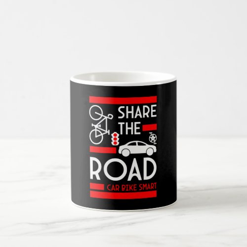 Share The Road Magic Mug