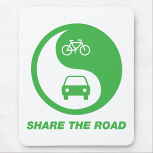 Share the Road Mouse Pad