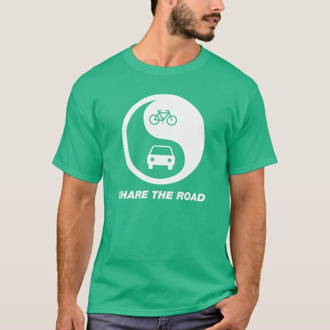 Share the Road T-Shirt (Front)