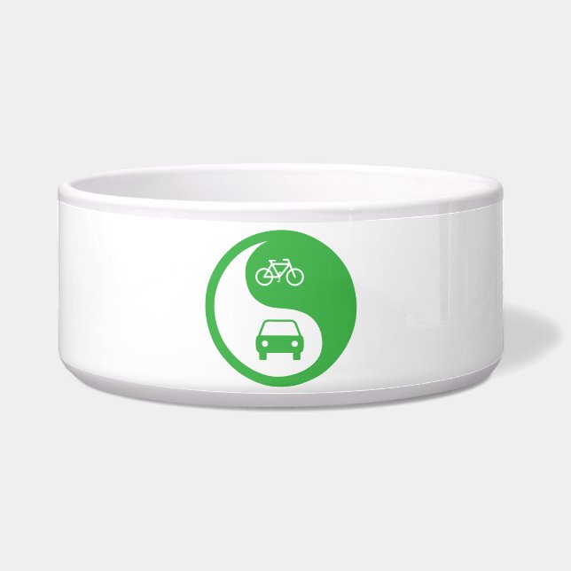 Share the Road Yin Yang Bowl (Front)
