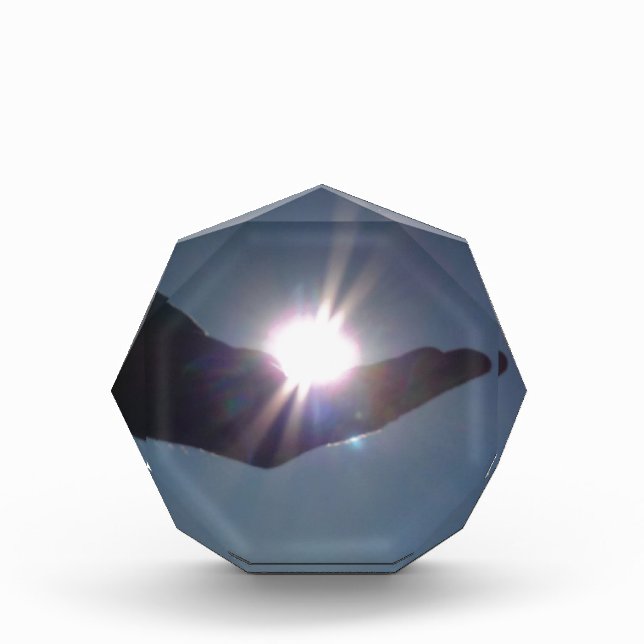 Share the sunshine, hope and inspiration! acrylic award (Front)