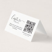 Share Wedding Photos With QR Code (Front)