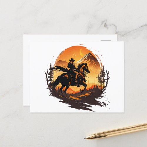 Share Your Love of Horses with Unique Postcards Postcard