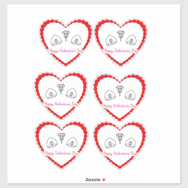 Share your love!  sticker (Sheet)