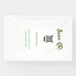 Share your picture scan QR code add website email Banner